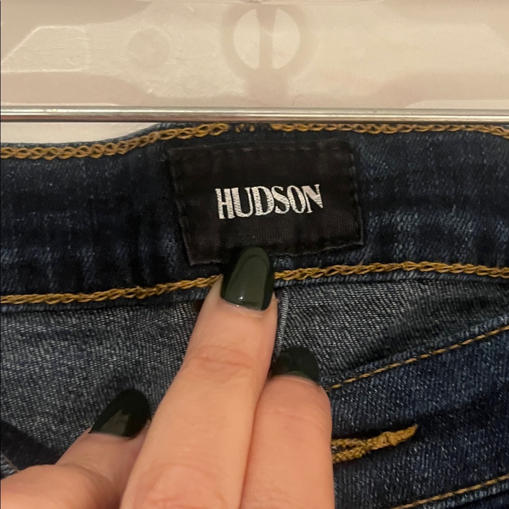 Hudson Jeans Women's Deep Indigo Skinny Jeans - Picture 3 of 13